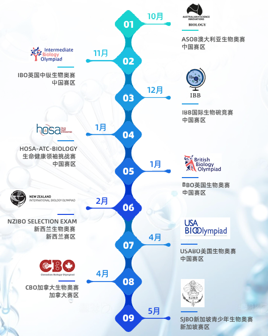 一门课通关9大国际生物奥赛？机构USABO&BBO生物竞赛直通车带你直达金奖！