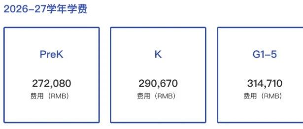 贝赛思2026-2027学年学费更新了