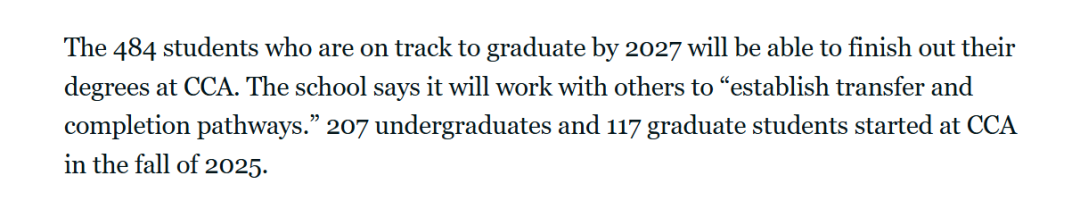 突发！加州艺术学院宣布关停！范德堡大学将接手，并新增旧金山新校区