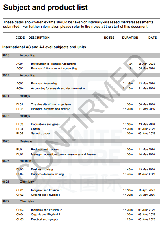 A-level/IGCSE 2026年夏季大考报名入口已开放!附CAIE/爱德思/AQA报名流程图! A-level/IGCSE 2026年夏季大考报名入口已开放!附CAIE/爱德思/AQA报名流程图!
