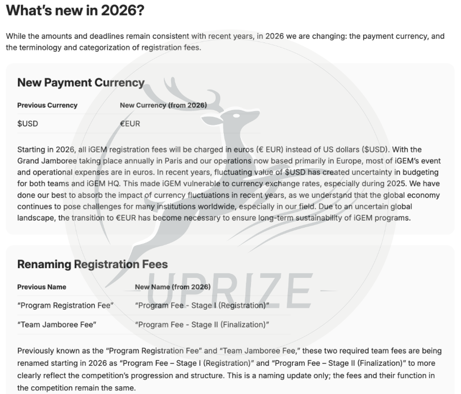 iGEM2026高中组即将开放报名！关键信息需牢记