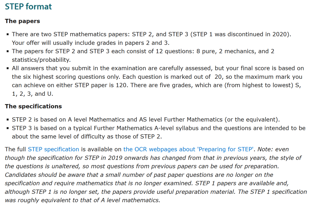 申请G5本科躲不掉的三大笔试：STEP/MAT/TMUA有什么区别？