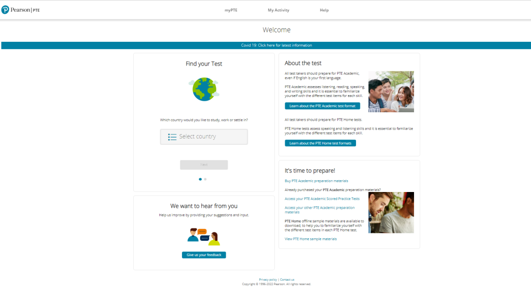 PTE考试报名详细流程 PTE考试报名详细流程