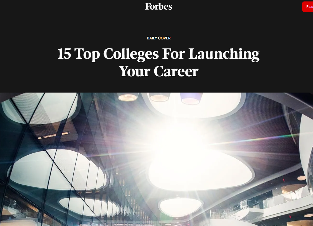 福布斯评出15所就业最强美国大学!藤校集体缺席... 福布斯评出15所就业最强美国大学!藤校集体缺席...