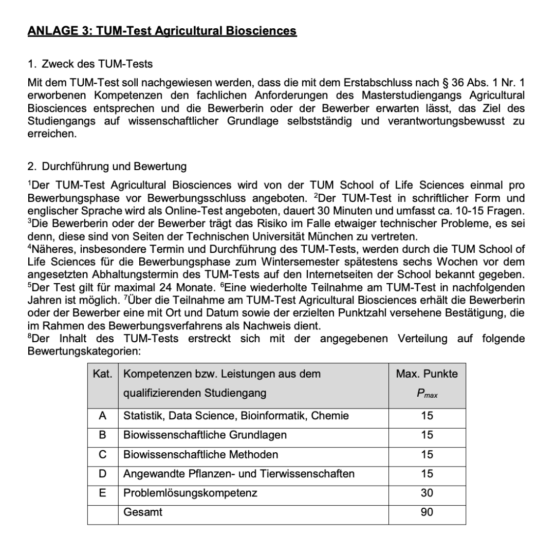紧急提醒，慕尼黑工大4大热门专业新增TUM Test，2026申请必看攻略