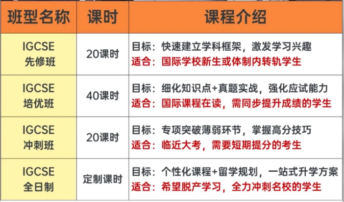 IGCSE答案写满结果拿C？不如跟着我们的IGCSE考前冲刺小班/一对一补习稳拿A*！