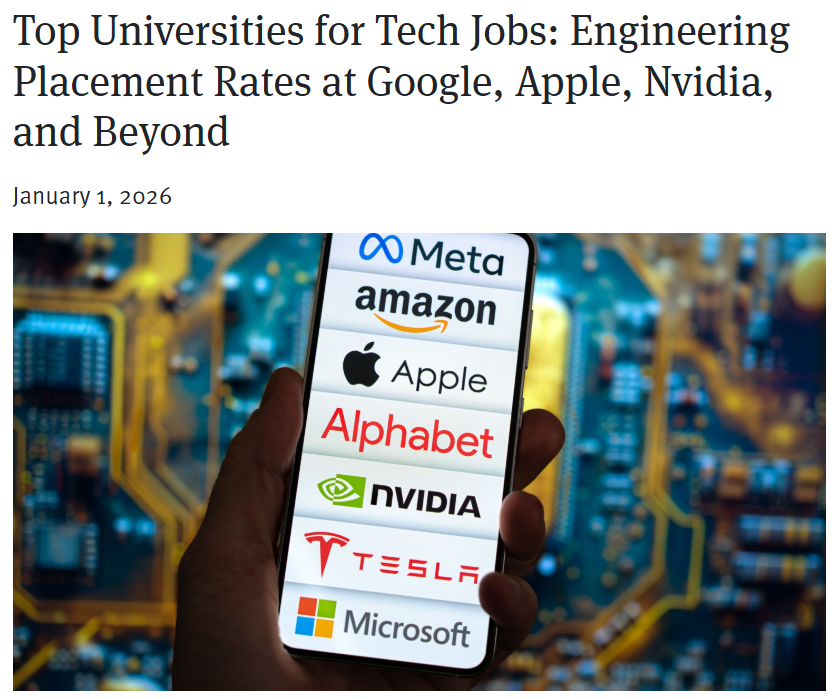 科技巨头Target School新名单曝出！斯坦福输给CMU 藤校没进前10 第一爆冷......