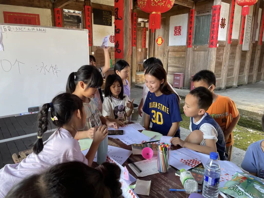 春节后寒假志愿者：福建乡村儿童跨学科创新课堂