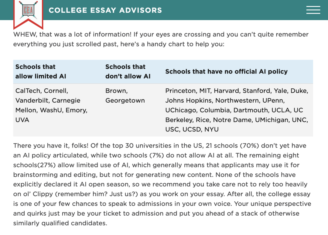 担心美国大学用AI审理申请前,孩子们先被AI查重逼疯了... 担心美国大学用AI审理申请前,孩子们先被AI查重逼疯了...