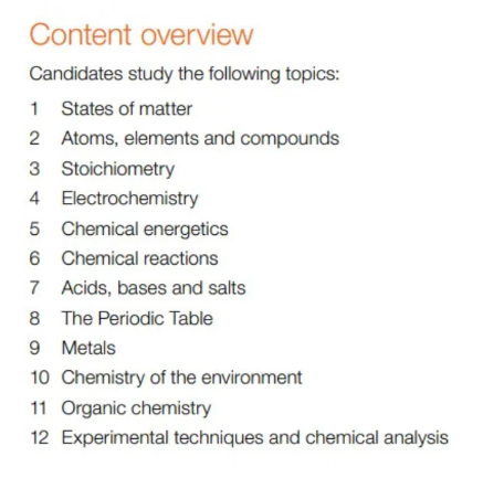 IGCSE化学反反复复就考这些内容!IGCSE化学知识点总结,附IGCSE化学教材电子版 IGCSE化学反反复复就考这些内容!IGCSE化学知识点总结,附IGCSE化学教材电子版