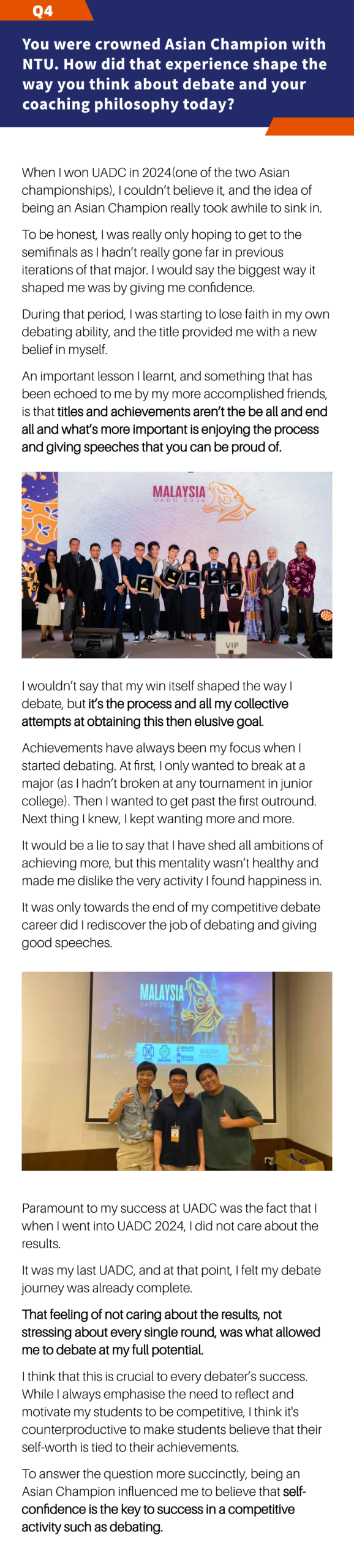 Coach Wayne：辩论教会我的，都融进了教学里 | 亚洲辩论冠军聊教学观