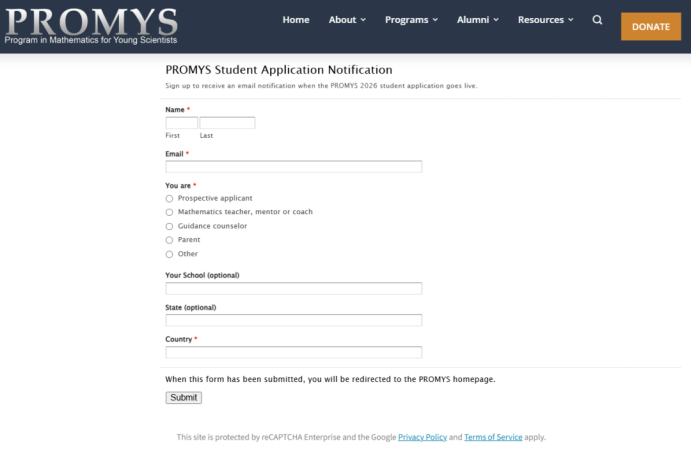 ROSS与PROMYS数学营2026申请全指南