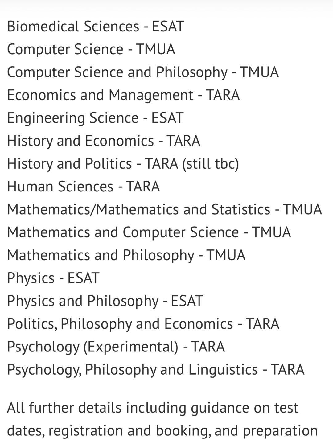 官方正式官宣！牛津取消MAT改TMUA，多个本科入学笔试变动！