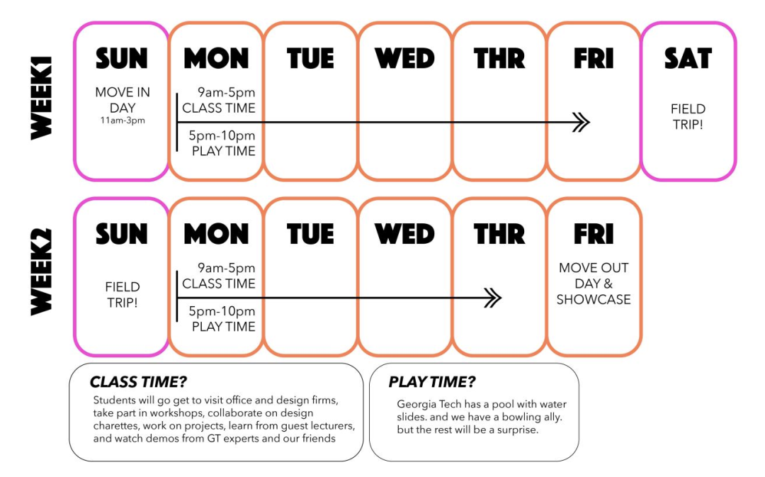 2026｜全美三大理工强校！GT佐治亚理工设计学院夏校，申请名额倒计时！