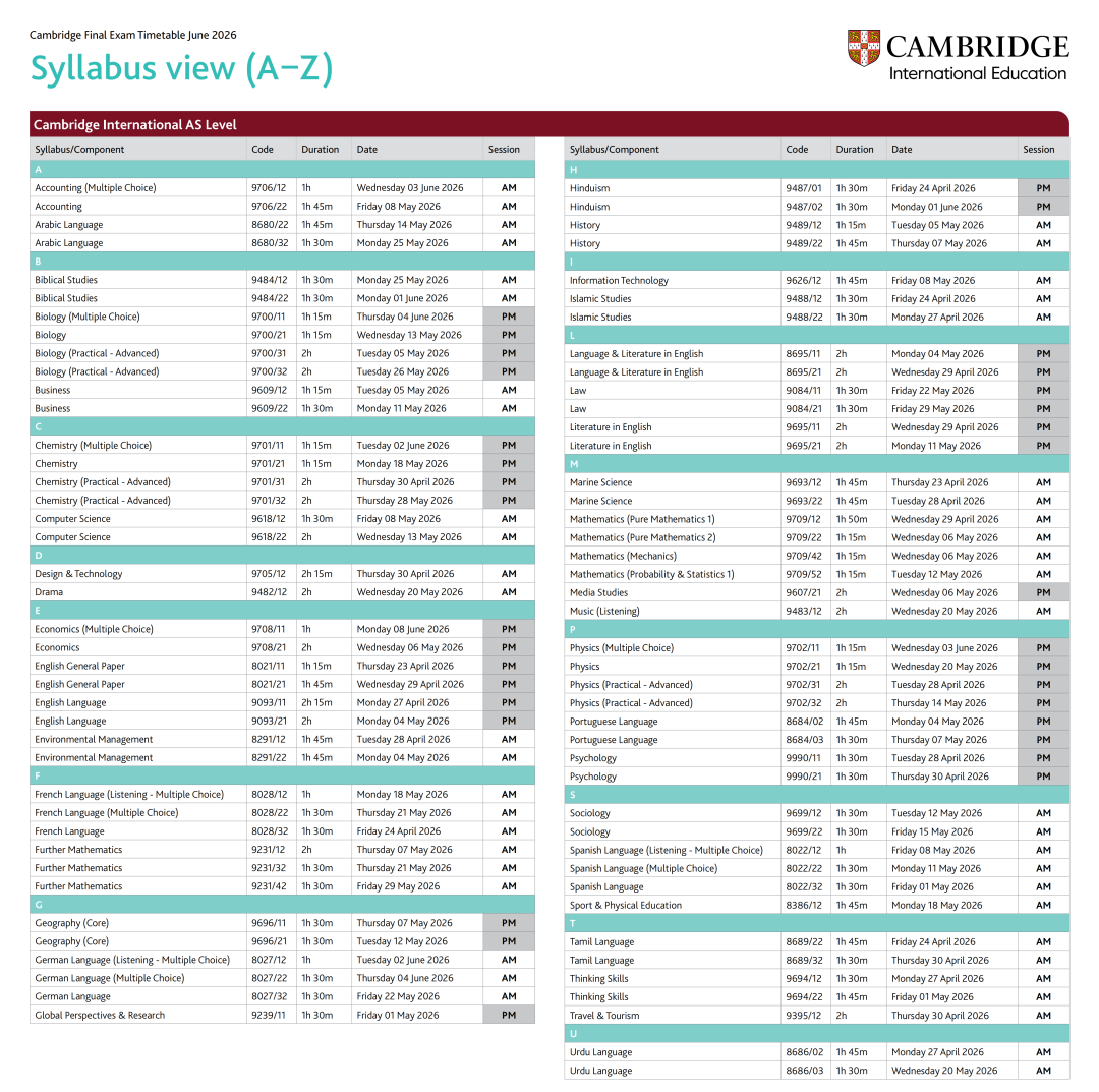 2026全年考试时间表！内含雅思/托福/SAT/AP/IB/A-Level考试安排