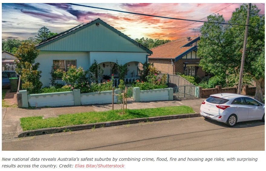 留学澳洲，住哪儿更安全？这份全澳榜单给了答案！