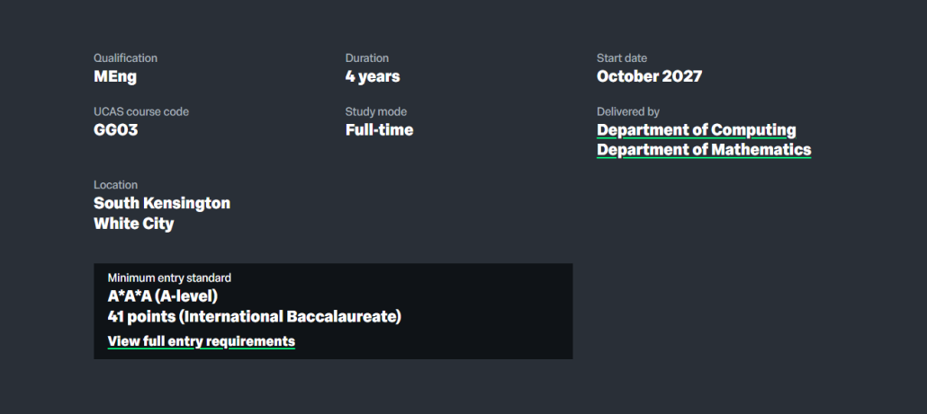 帝国理工2027入学申请新政突袭！六大重磅变动全面解析