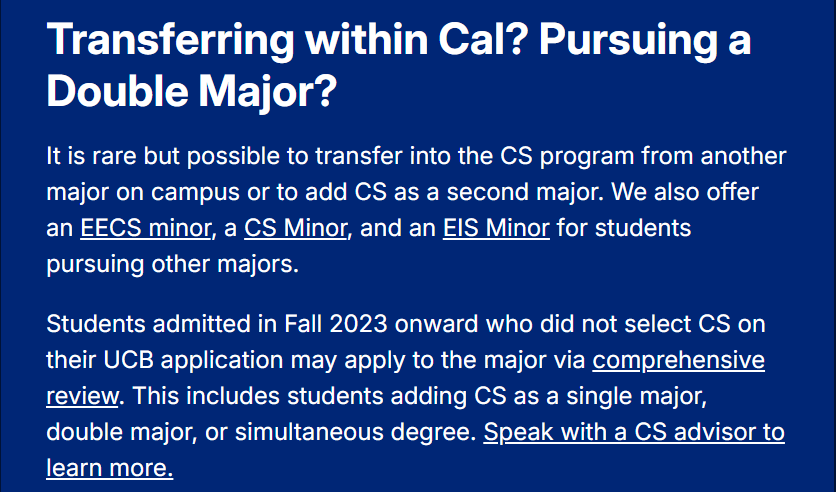 全美Top 50最新「校内转CS」政策！UCB/佐治亚理工放宽，南加大/卡梅收紧……