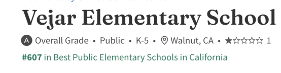 美国公立校系列 | Vejar Elementary School