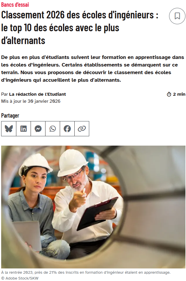 成功实现带薪在法上学！帮交学费还能发工资！法媒盘点接收半工半读学生最多的学校！