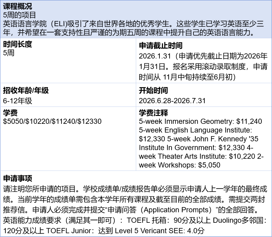 2026最新美高夏校清单速领！低龄留学弯道超车必看