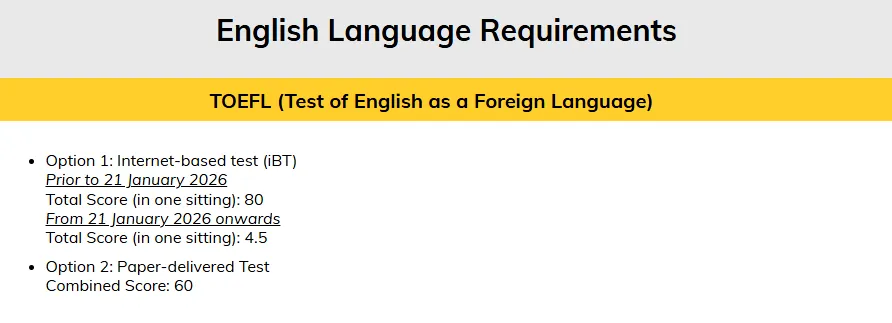 新增多所美国大学官宣新托福成绩要求!顶尖英本也紧随其后... 新增多所美国大学官宣新托福成绩要求!顶尖英本也紧随其后...
