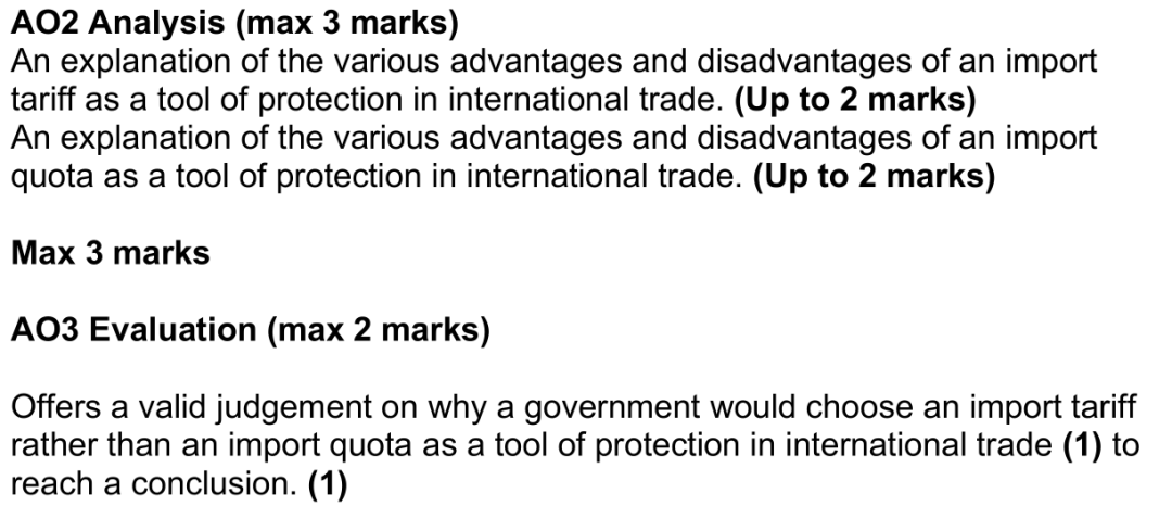 AS经济Essay a问的常见误区