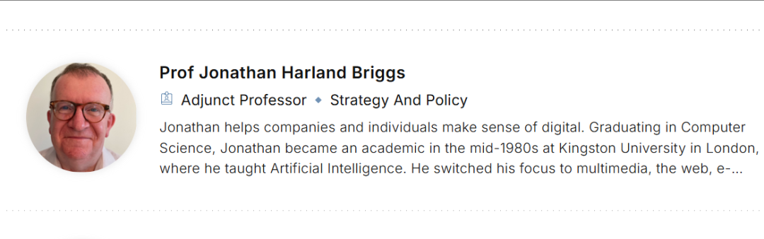 新加坡国立大学全奖博士项目（Jonathan Harland Briggs教授）