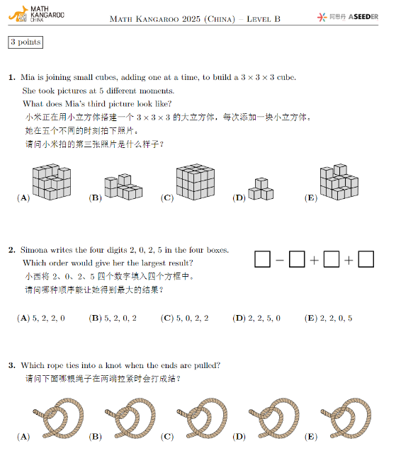 袋鼠数学：适合1-2年级孩子数学竞赛入门！数学思维&学习信心双提升！