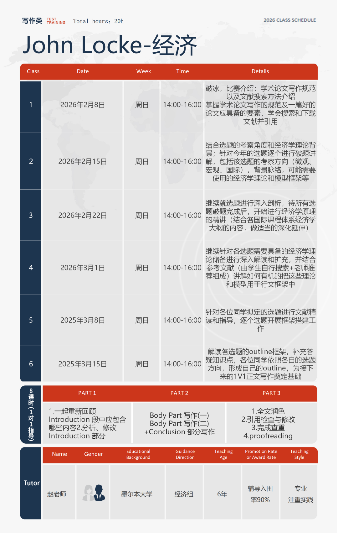 Johnlocke官方时间线出炉：5月提交！超人气导师授课，班课与1V1可选