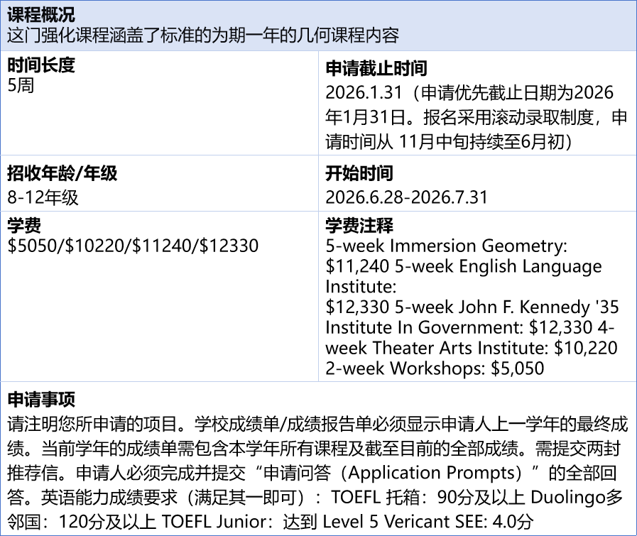 2026最新美高夏校清单速领！低龄留学弯道超车必看