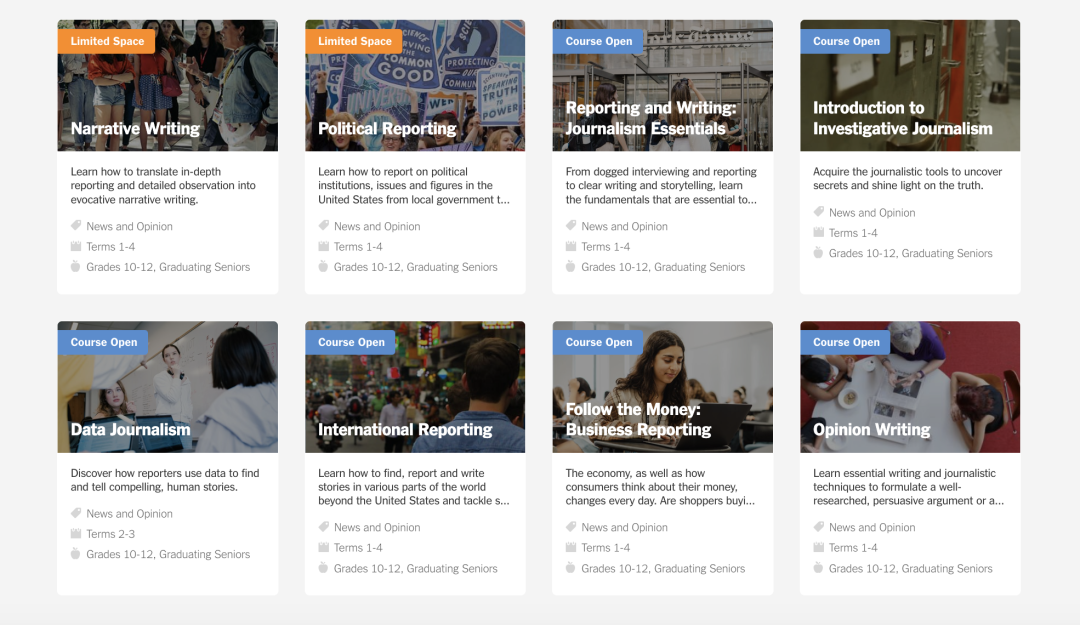 2026｜人文夏校天花板、NYT纽约时报优质夏校，即将截止申请！