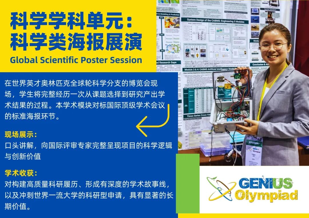 重磅官宣！全球顶流科创挑战：世界英才奥林匹克（Genius Olympiad）