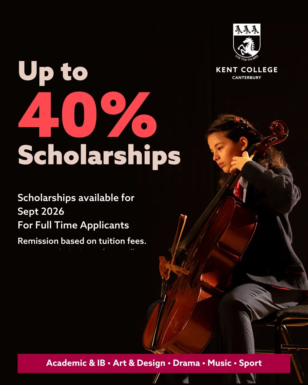 私校学费上涨压力大？深度解析Kent College奖学金（最高减40%！）