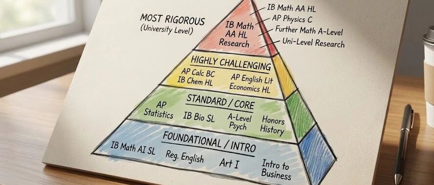 GPA 4.0 却被名校拒之门外？揭秘 Top 30 招生官最看重的“学术硬度” (Curriculum Rigor)