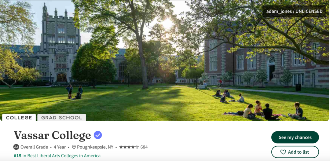 Vassar College：哈德逊河畔的学术乌托邦