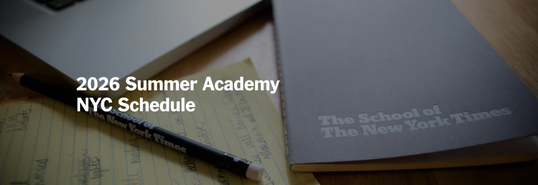 2026｜人文夏校天花板、NYT纽约时报优质夏校，即将截止申请！