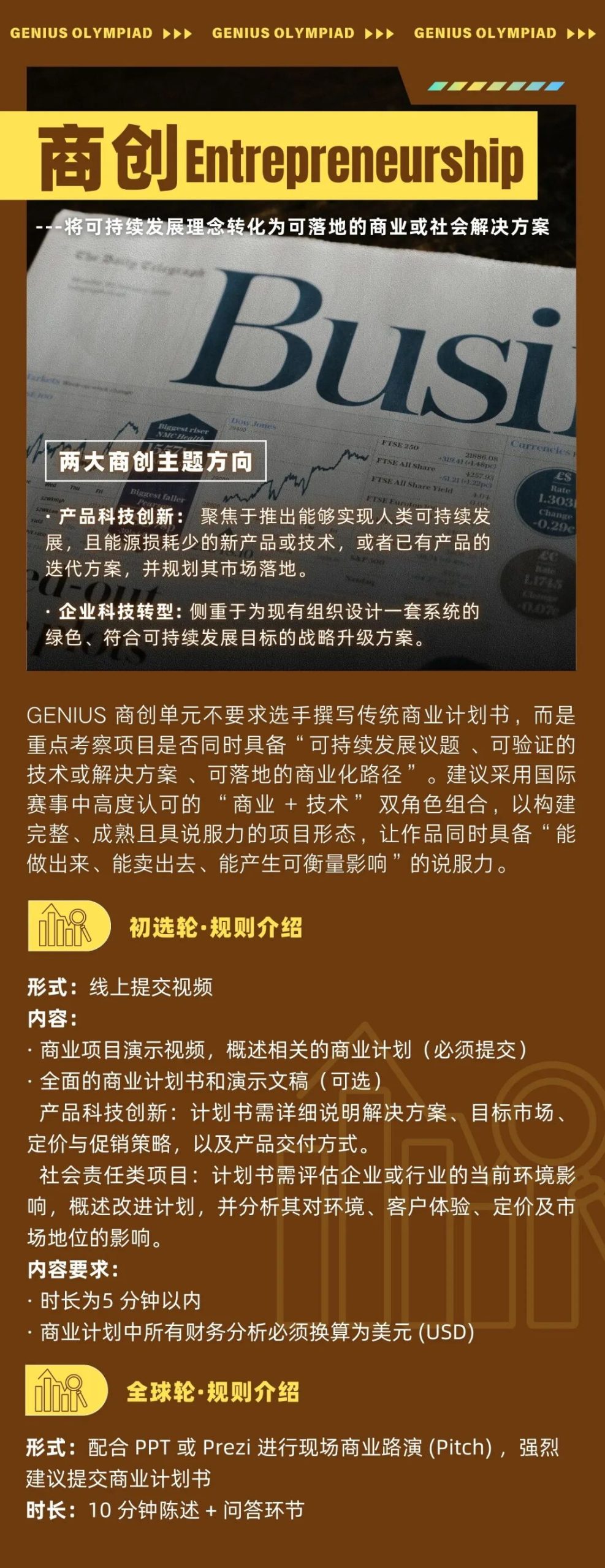 重磅官宣！全球顶流科创挑战：世界英才奥林匹克（Genius Olympiad）