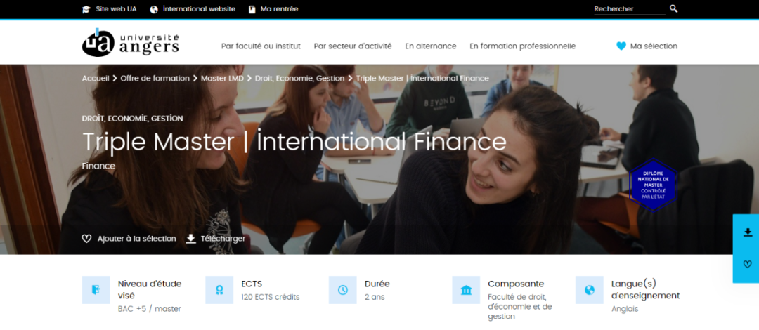 2-3年学制，留学3个国家，到手3个文凭！法国三学位本科&硕士项目盘点！