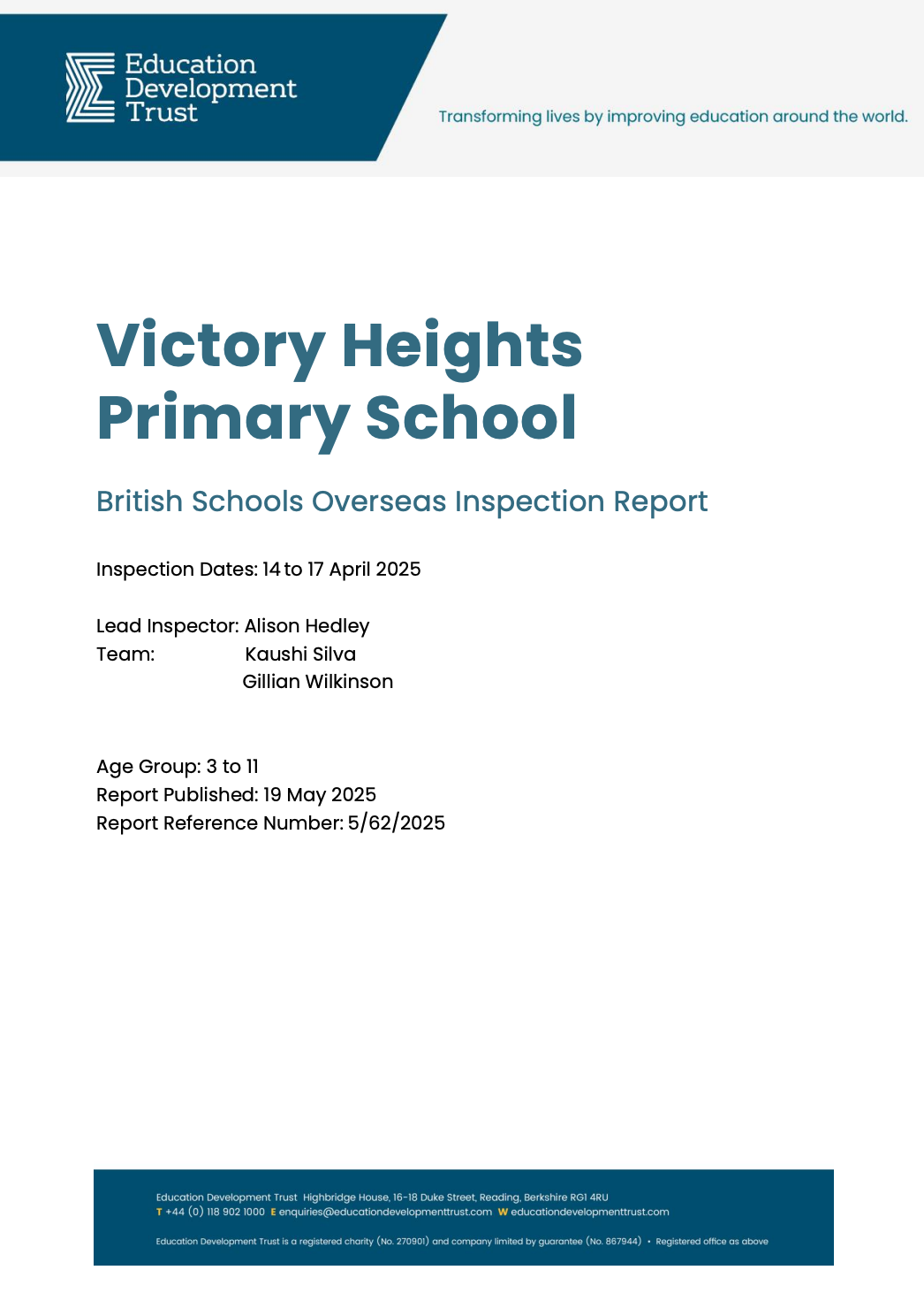 2026/27学年 胜利高地小学(Victory Heights Primary School)入学指南