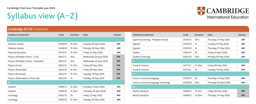 2026全年考试时间表！内含雅思/托福/SAT/AP/IB/A-Level考试安排