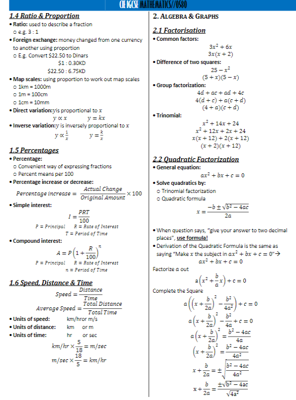 IGCSE数学考试内容/备考攻略/大考辅导班 IGCSE数学考试内容/备考攻略/大考辅导班