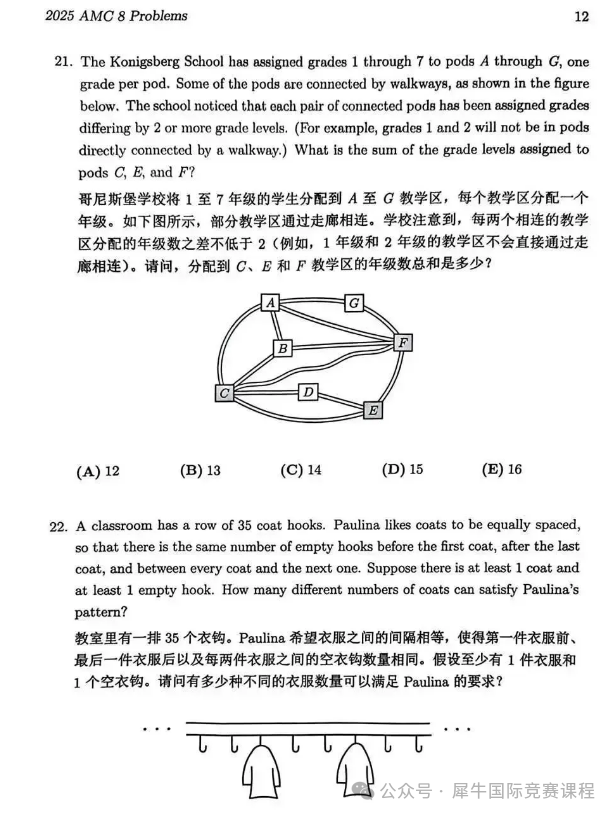 AMC8竞赛15分是什么水平？如何备考能冲AMC8前1%？机构AMC8培训新班课程安排