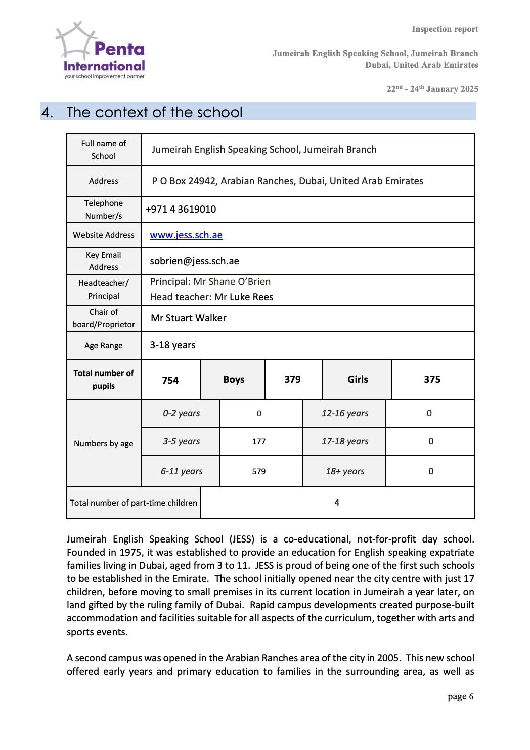 2026/27学年 朱美拉英语学校(Jumeirah English Speaking School)入学指南