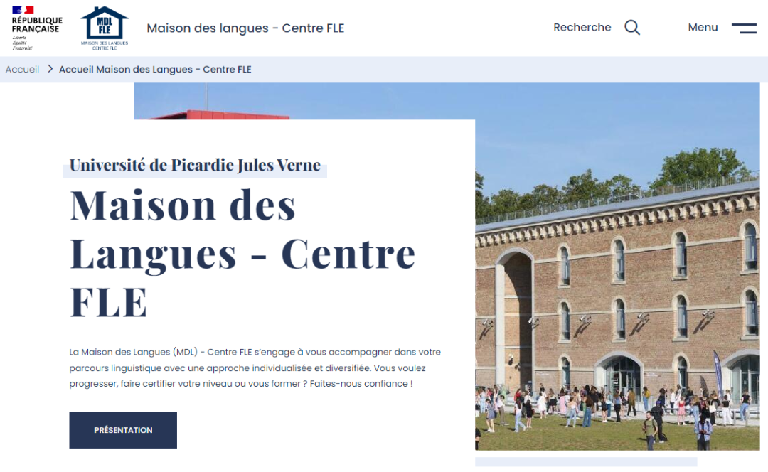 法国北部亚眠大学语言中心MDL:法语学习文凭 Diplôme Universitaire FLE 法国北部亚眠大学语言中心MDL:法语学习文凭 Diplôme Universitaire FLE