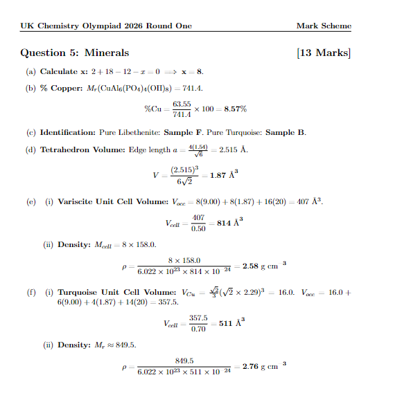 第一次考UKChO需要知道的信息差,附UKCHO竞赛历年真题可下载 第一次考UKChO需要知道的信息差,附UKCHO竞赛历年真题可下载