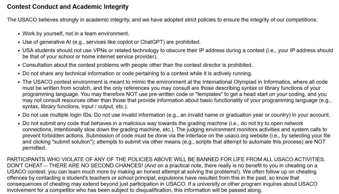 USACO 第二次考试铜组难度回归,官方称将放宽金组晋级线 USACO 第二次考试铜组难度回归,官方称将放宽金组晋级线