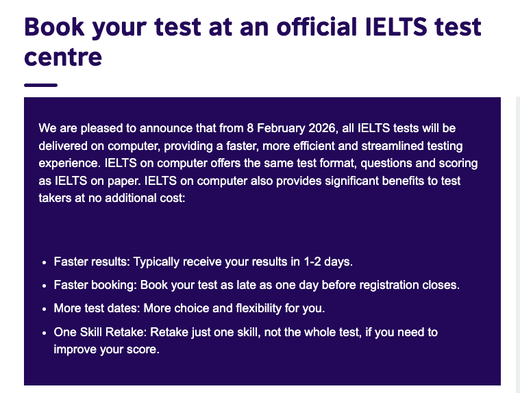 雅思纸笔考不断退场，机考时代全面来临？继中国台湾地区后，又一国家宣布取消纸笔考试！