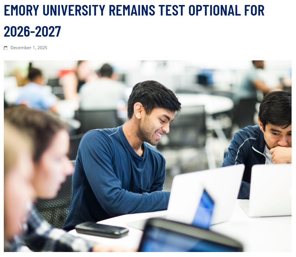 “南方哈佛”埃默里大学ED2放榜！录取难度或超ED1三倍！已录取36位中国学生...