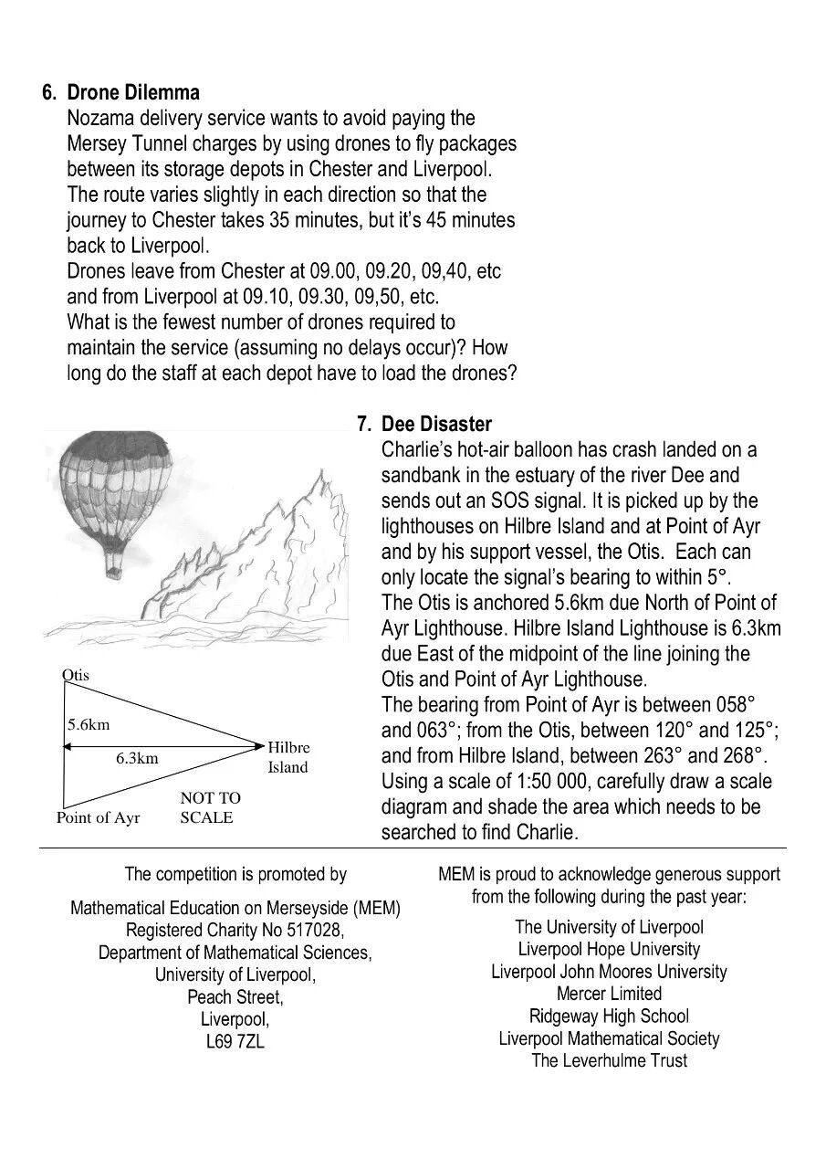 2026年MEM数学竞赛真题出炉